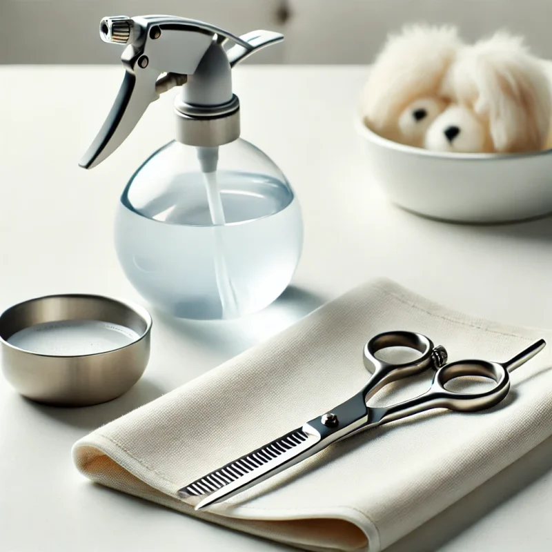 How to Disinfect Scissors for Dog Grooming